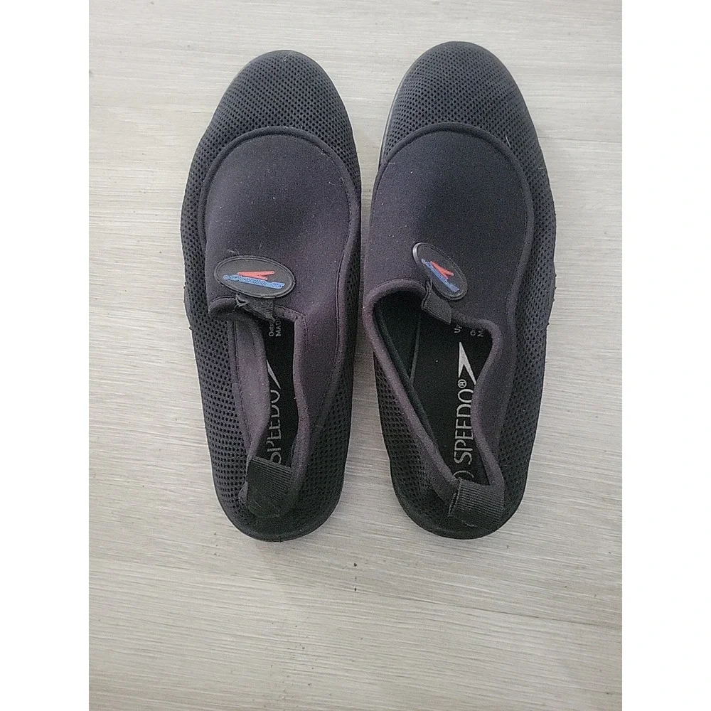 Speedo Mens Water Shoe 12 Nylon Beach Surfer Vacation Outdoor California Coastal